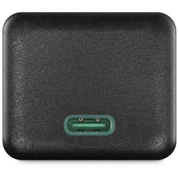 Hama 00201651 USB-C lādētājs, 25W, 100-240V, 1xUSB-C, PD, Quick Charge 3.0, melns (00201651)