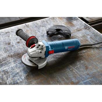 Bosch GWS 12-125 06013A6106 угловая шлифмашина, 1200 Вт, 125 мм, 11000 об/мин, бесщеточная, антивибрационная рукоятка (06013A6106)
