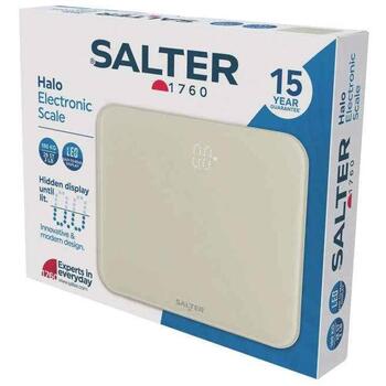 Salter Ванные весы 9204 CFEU12, 180кг, скрытый LED дисплей, закаленное стекло, стабильные на любой поверхности (9204 CFEU12)