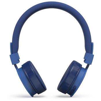 Hama Наушники 00184198, Синий, 15ч, 98±3dB, 32Ω, Bluetooth, USB-C, A2DP V1.3, AVRCP V1.6, HFP V1.7, Удобные элементы управления (00184198)