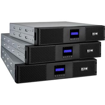 Eaton UPS 9E1000IR 1 кВА, 900 Вт, 4 C13/C14, 7 Ач, 12 В, ЖК-дисплей, 2U, 90% эффективность, 41 дБ, 1 RS-232 (9E1000IR)