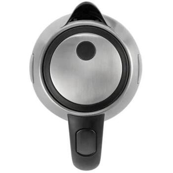Zelmer Чайник ZCK7950 71507020P, 2000 W, 1.7 л, Скрытый нагревательный элемент, нержавеющая сталь, 360° поворот, LED подсветка (71507020P)