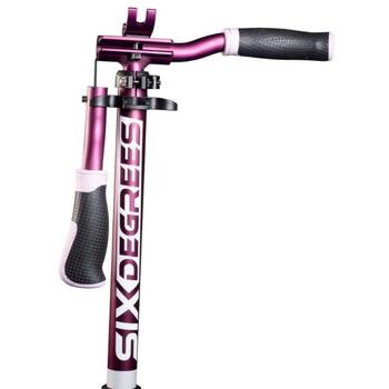 Muuwmi Six Degrees Алюминиевый самокат AU 588, 180/145mm, 82A, ABEC 7, 100kg, розовый (AU 588)