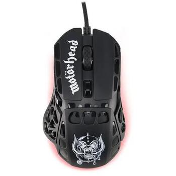 Subsonic Spēļu pele SA5612-M1, 7200 DPI, 7 pogas, ergonomiska forma, sarkans LED apgaismojums (SA5612-M1)