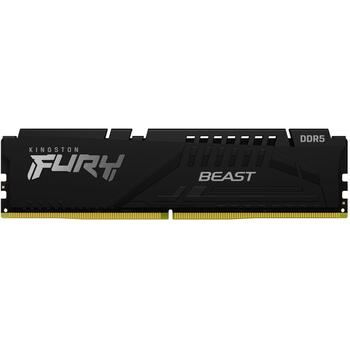 Kingston FURY Beast Оперативная память DIMM KF560C30BBE-32, 32 ГБ, 6000 MT/s, CL30, черный, ECC, XMP 3.0, EXPO (KF560C30BBE-32)