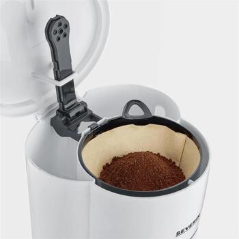 Severin Кофеварка 4323, 900 W, 1.25 л, молотый кофе, механическое управление, до 10 чашек (4323)