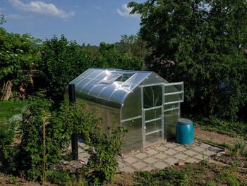 Siltumnīca KLASIKA STANDART 5 - 2,5 x 2m - 4mm polikarbonāta 4779037490516 KLASIKA GREENHOUSE (4779037490516)