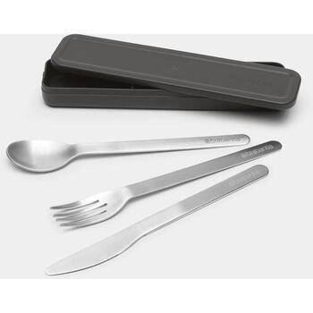BRABANTIA Make & Take galda piederumu komplekts, dark grey (206641)