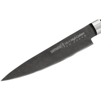 Samura кухонный нож SM-0021B, 125мм, AUS-8, 58HRC, рукоять G-10, Stonewash (SM-0021B)