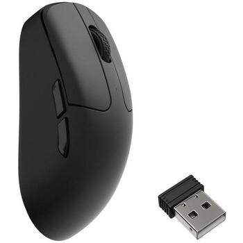 Keychron USB datorpele M2-A23, 30000 DPI, 2.4 GHz, Bluetooth 5.3, 600 mAh, ergonomisks dizains, 8K polling rate (M2-A23)