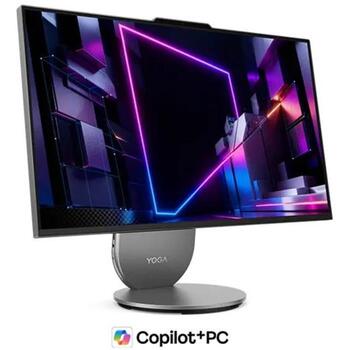 Lenovo Yoga AIO 27IPH11, 27 QHD, F0JR0011MT, 32 ГБ, 1 ТБ, Intel Graphics, Windows 11 Home, Северная клавиатура, Лунный серый (F0JR0011MT)