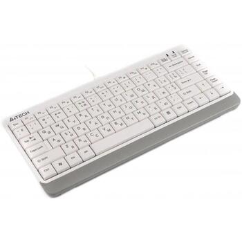 A4Tech Клавиатура FStyler FK11 A4TKLA47119, 1.5m, USB, мембранная, белая, 12 мультимедийных клавиш (A4TKLA47119)