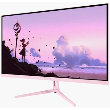Arozzi monitors Nova AZ-NO-27T2K180-PNK, 27 collas, IPS, QHD, 180 Hz, 1 ms, 2560 x 1440, 350 cd/m², 2x HDMI, rozā (AZ-NO-27T2K180-PNK)