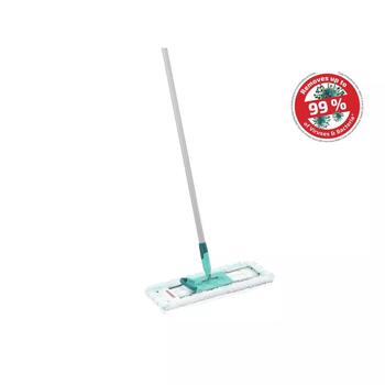 Leifheit Profi XL micro duo щетка для пола 1055048, 42см, стальная ручка 140см, микрофибра, система Click (1055048)