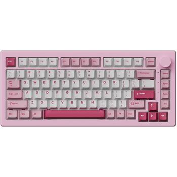 Akko 5075 V3 013-003-007-010-004, 75%, 82 клавиши, механическая, RGB, USB+RF+BT, 10000mAh, PBT, розовый (013-003-007-010-004)