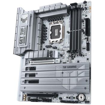 Asus Dēlis TUF GAMING Z890-PRO WIFI, LGA 1851, DDR5, 192 GB, 4 DIMM, 4 M.2, 4 SATA III, 2.5 Gb Ethernet, Wi-Fi 7, 7.1 audio (TUF GAMING Z890-PRO WIFI)