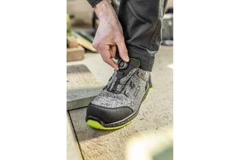 Hogert drošības apavi HT5K578-46, S1PS, SR, FO, 200J, 463g, pretdūriena kevlars, alumīnija purngals, LACE SYSTEM (HT5K578-46)