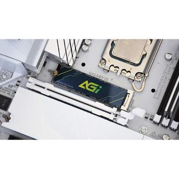 Agi Technology SSD AI818 AGI1T0G43AI818-CB, M.2 2280, 1ТБ, NVMe 1.4, PCIe 4.0 x4, 4700/2800 МБ/с, 600 TBW, 3D NAND (AGI1T0G43AI818-CB)