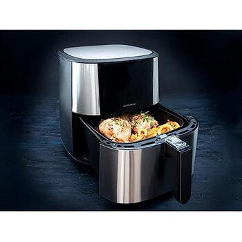 Gastronoma фритюрница горячего воздуха 18290002, 6L, 1800W, 220-240V, 80-200°C, 60мин, LED, 8 программ (18290002)