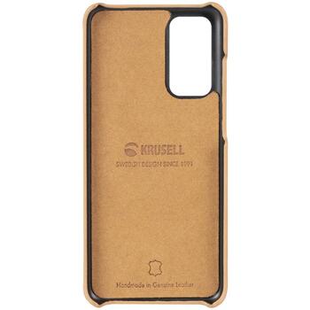 Krusell Sunne vāciņš Samsung Galaxy S20+ 61958, brūns, ādas imitācija, aizmugurējais, bezvadu uzlāde, putekļu drošs (61958)