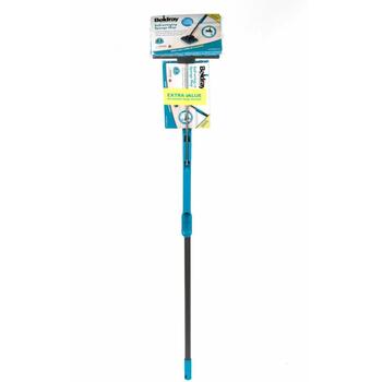 Beldray Sūkļa mazgājamā slota LA050915FEU7, 120cm, 18cm, 13cm, melna/zila, metāls/plastmasa/poliesters, ar izgriešanas funkciju (LA050915FEU7)