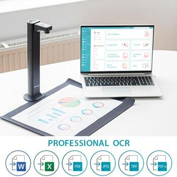 IRIS IRIScan Dokumentu skeneris Desk 7 Business 464416, 5696 x 4272, A3 atbalsts, USB-C, 24 MP CMOS, OCR (464416)