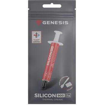 GENESIS Silicon 900 термопаста NTG-2328, 12.8 Вт/м·К, 2 г, 2.8 г/см³, -50–250 °C, шпатель (NTG-2328)