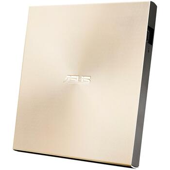 Asus DVD записывающее устройство SDRW-08U8M-U/GOLD/G/AS, 8x скорость записи DVD+R, USB-C, поддержка M-DISC (SDRW-08U8M-U/GOLD/G/AS)