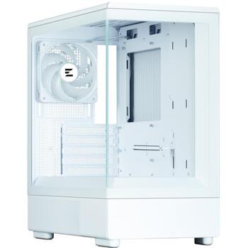 Zalman P10 WHITE, Mini Tower PC korpuss, 1x120mm ARGB ventilators, 1xUSB 3.2 Gen1, 1xUSB-C, 3x2.5