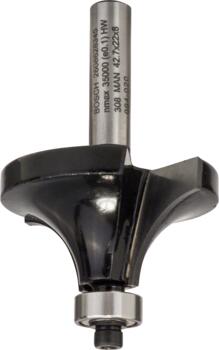 Noapaļošanas frēze HM R=15 mm, divpusējā, Rokas frēzēm, malu frēzēm NOAPAĻOŠANAS FRĒZE STANDARD FOR WOOD, 2608628345, BOSCH (2608628345)