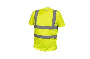 Hogert футболка HT5K233-S, S (48), hi-vis желтый 901, 100% полиэстер 150 г/м², светоотражающие полосы, короткие рукава (HT5K233-S)
