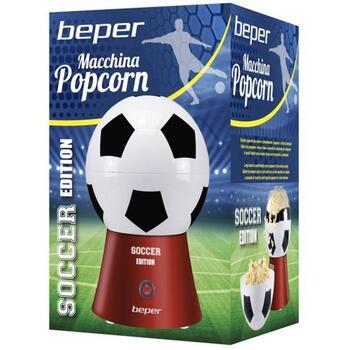 Beper Попкорн-машина P101CUD051, 1200W, 0.27л, ABS пластик, Поликарбонат, Полипропилен, футбольная форма (P101CUD051)