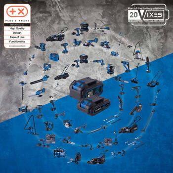 Аккумуляторная угловая шлифмашина для резки и шлифования 20V 125мм M14 комплект 5909250400 Scheppach (5909250400)