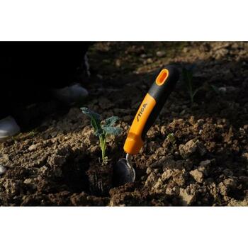 STIGA Transplanter Trowel садовая посадочная лопатка для посева семян и пересадки рассады нержавеющая сталь эргономичная ручка 2H1410001/ST1 (2H1410001/ST1)