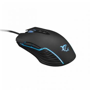 White Shark Игровая мышь AZARAH, 7200 DPI, 7 кнопок, 1.8 м, RGB подсветка, черная (AZARAH)