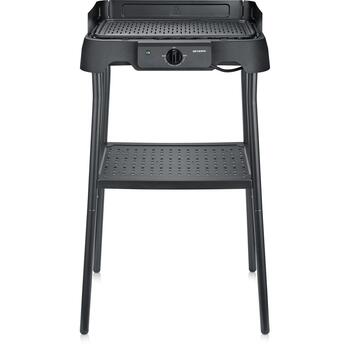 Severin Гриль PG 008596, 2000W, 390x230mm, гладкая и рифленая поверхность, съемные детали, регулируемый термостат (PG 008596)