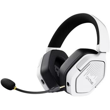Trust Беспроводные игровые наушники GXT 493W 25534, 20-20000Гц, 101дБ, 20ч, Bluetooth, съемный микрофон, 50мм (25534)