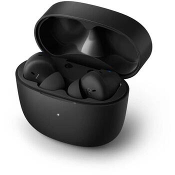 Philips TAT2206BK/00 беспроводные наушники, IPX4, BT 5.0, 6+12ч, 6мм, 20–20000Гц, 16Ом, 101дБ, черные (TAT2206BK/00)