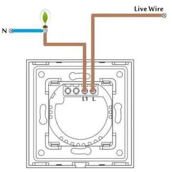 Spring Сенсорный выключатель WT-101 WIFI 1gang(N&L) 1000W/G, 86mm x 86mm x 35mm, 110V – 240V AC, 5A, 1000W, -20 до 70 C (WT-101 WIFI 1gang(N&L) 1000W/G)