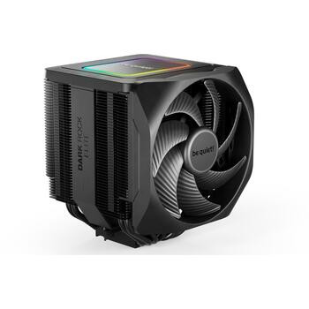 Be Quiet CPU Dzesētājs BK037, 2x135mm, 7 siltuma caurules, 280W TDP, ARGB, melns (BK037)