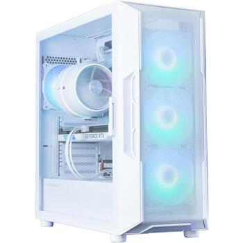 Zalman I3 NEO ARGB V2 WHITE, корпус ATX Midi Tower, белый, 4x120мм ARGB вентилятора, 1xUSB 3.2 Type-A, 1xUSB Type-C (I3 NEO ARGB V2 WHITE)