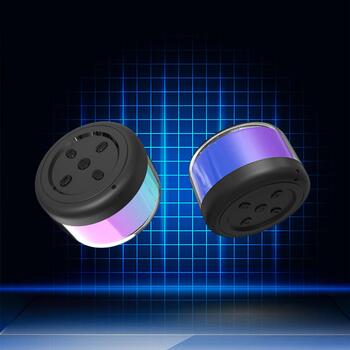 Denver Беспроводная колонка BTP-103 111151010780, 30W, 200g, Bluetooth 5.3, 10m, RGB подсветка, встроенный микрофон (111151010780)