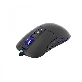White Shark Spēļu pele ARTHUR, 9D, 100g, 10000 DPI, 1.8m, RGB, USB 2.0, matēts, PTFE, PIXART A3325 (ARTHUR)