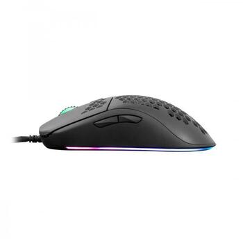 White Shark Игровая мышь GALAHAD-B, 6400 DPI, 1.8 м, 6 кнопок, RGB подсветка, Тефлоновые ножки (GALAHAD-B)