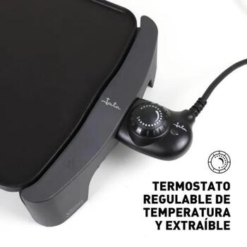 Jata Гриль GR555AR, 2500 W, 53 см, 28 см, Электронное управление, Антипригарное покрытие, Регулируемый термостат (GR555AR)