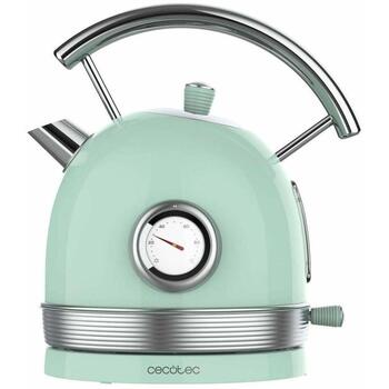 Cecotec Kettle | ThermoSense 420 Vintage | 2200 W | Electric | 1.8 L | Stainless steel | 360° rotational base | Light Green (1483)