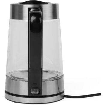 Salter Чайник из стекла с изменением цвета EK5078SSFVDE, 2200 W, 1.7 л, 360° поворот, LED подсветка, автоотключение (EK5078SSFVDE)