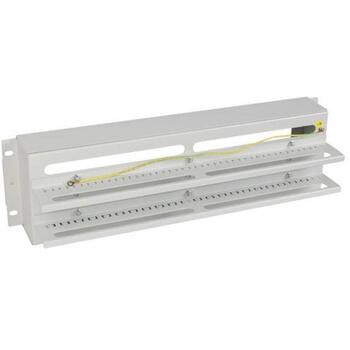 Lanberg Панель распределения напряжения 3U 19 дюймов, AK-VDP103-S, 3U, 132 x 482,5 x 61 мм, с заземлением, 4 винта (AK-VDP103-S)