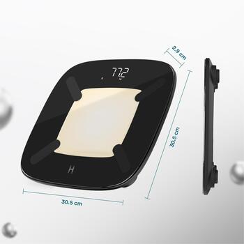 Homedics SCL-BBC200-BK3R GLO Body Analyser Bath Scale (SCL-BBC200-BK3R)