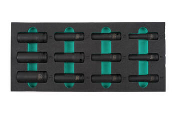 Ietekmes uzgaļu komplekts, K26056, KAMASA TOOLS, 1/2